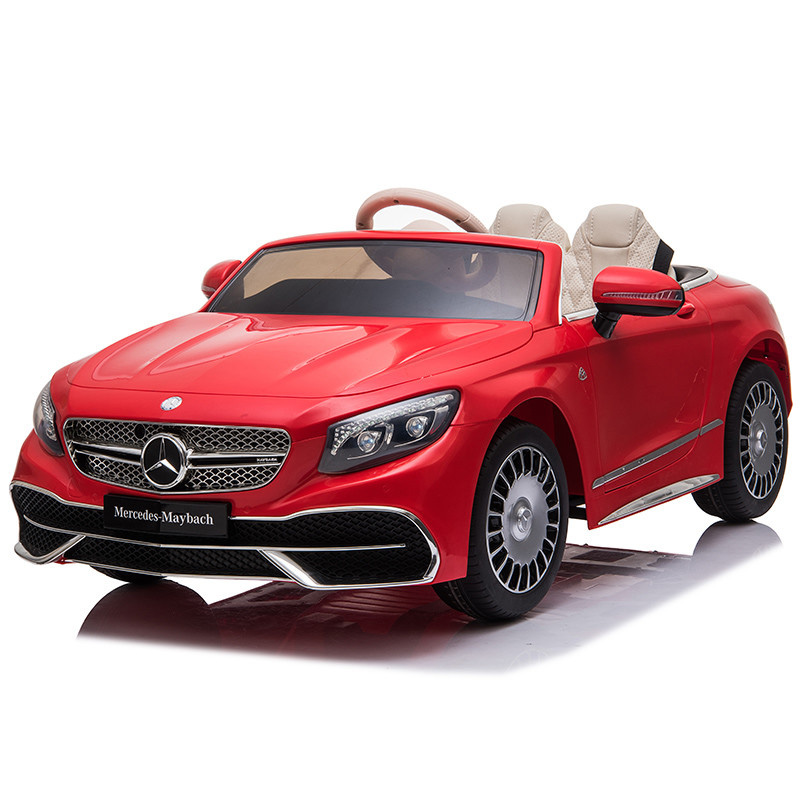 Coche eléctrico para niños de 12 v Mercedes Benz Maybach con licencia para montar