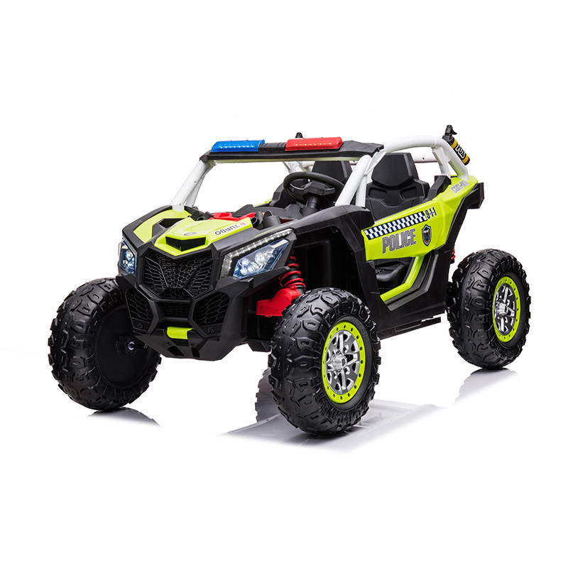 Coche eléctrico para niños tipo UTV con tracción en las cuatro ruedas de 12V