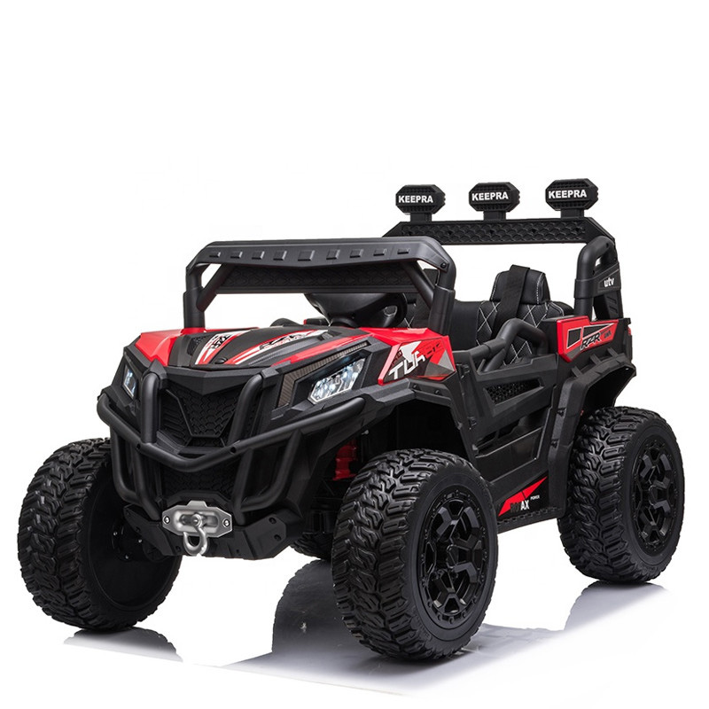 UTV grande para niños dos asientos con paseo eléctrico Mp3 12v en coche teledirigido