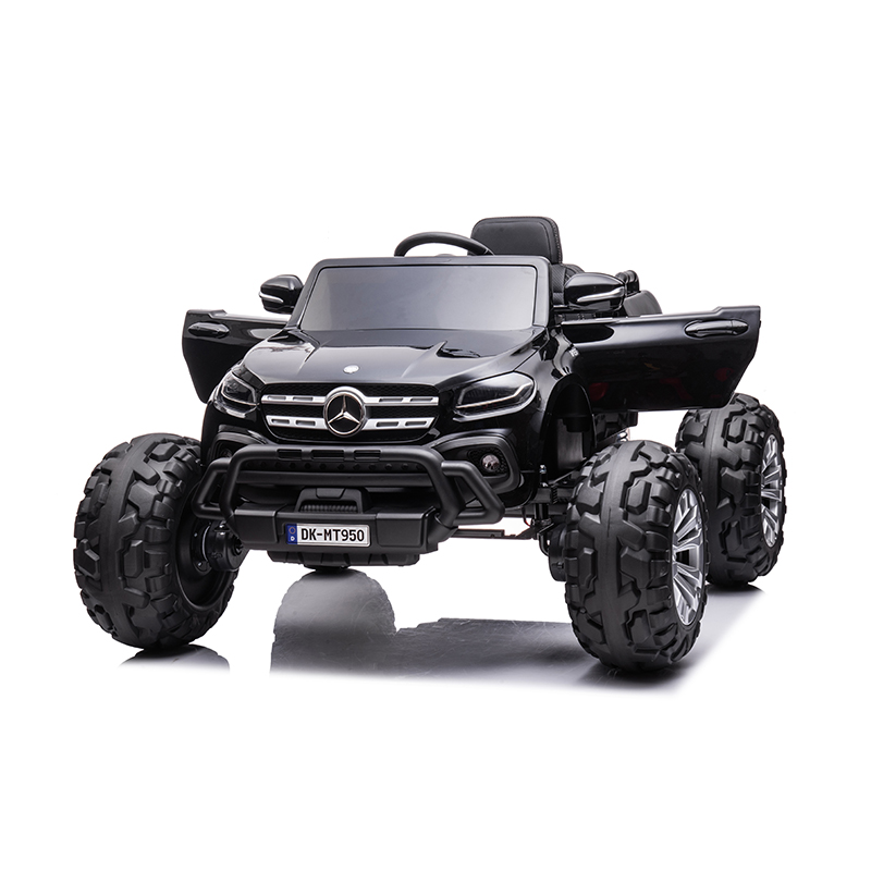 Paseo eléctrico para niños en autos Mercedes-Benz Monster Truck con licencia