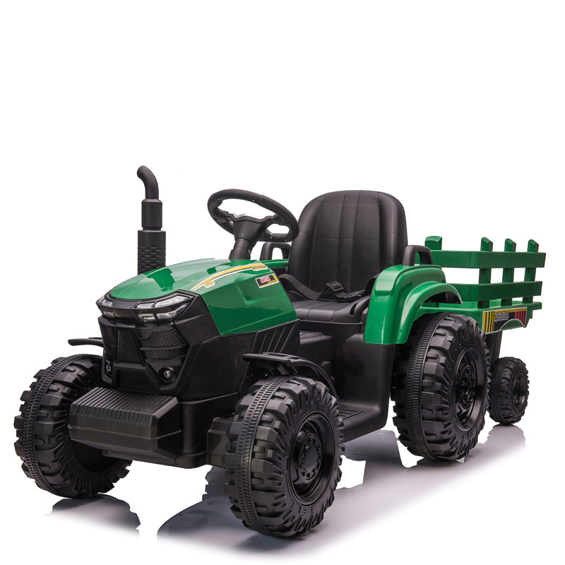 Nuevo bebé paseo en camión Tractor niños paseo eléctrico en tractor coches eléctricos de juguete 12v para la venta Cultiva juguetes eléctricos